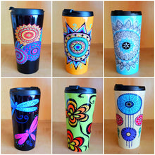 Load image into Gallery viewer, Travel Mugs by KAT Designz
