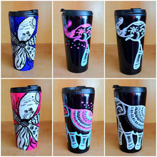 Load image into Gallery viewer, Travel Mugs by KAT Designz
