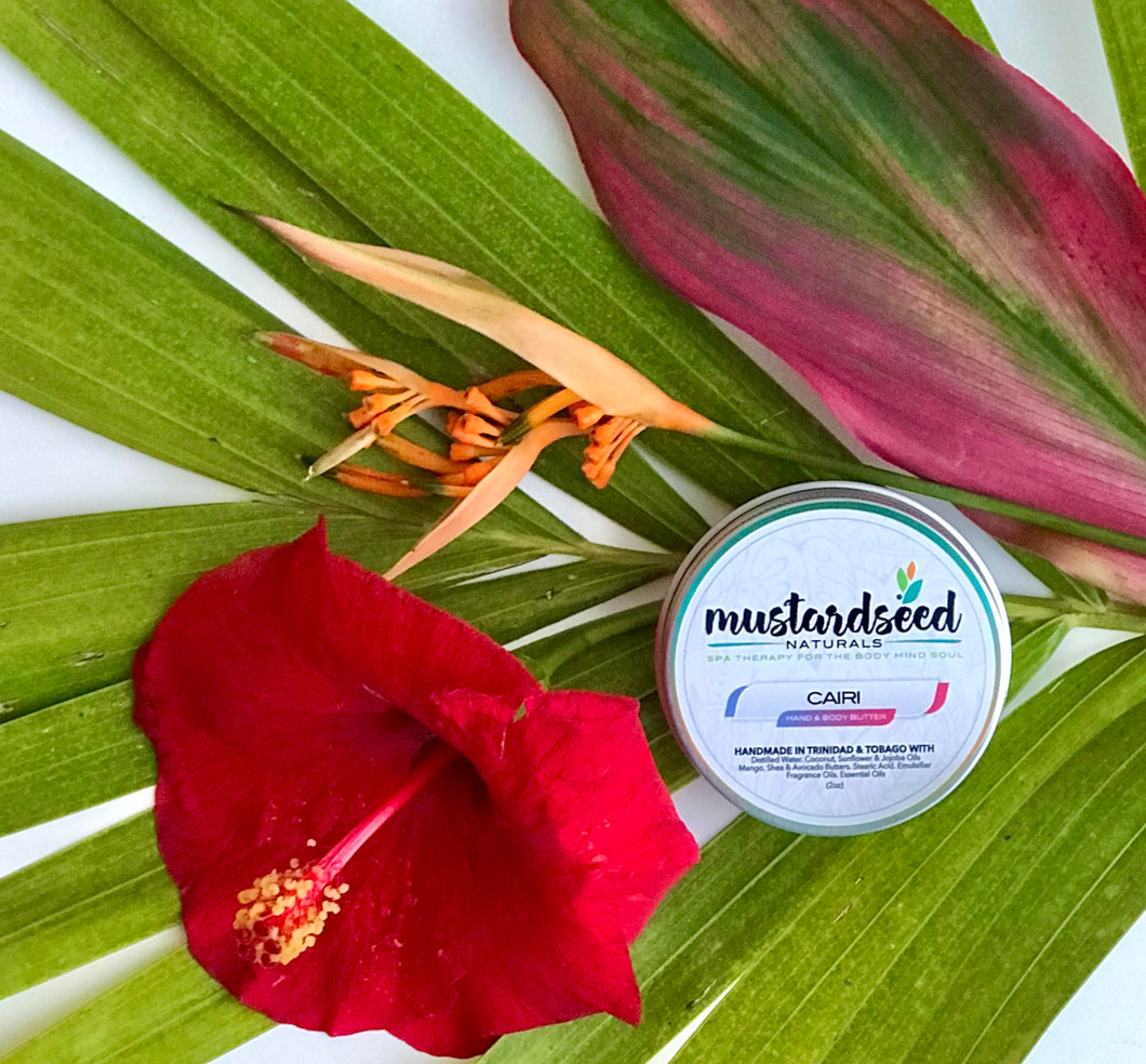 Cairi Hand and Body Butter 2oz by Mustardseed Naturals